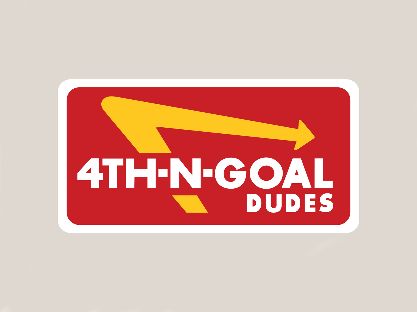 4TH 'N GOAL STICKERS PACK