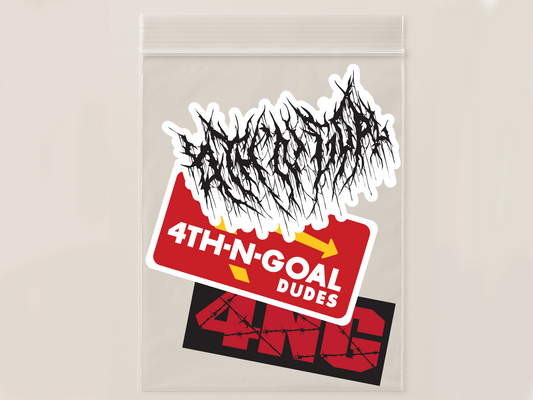 4TH 'N GOAL STICKERS PACK
